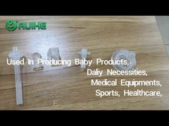 ยางซิลิโคนเหลว LSR ที่มีความยืดหยุ่นดีเยี่ยมสำหรับจุกนมหลอก