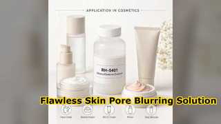 RH 5401 Silicone Elastomer เพื่อการเบลอรูขุมขนที่ไร้ที่ติ